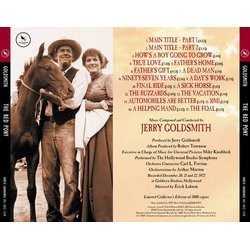 The Red Pony Bande Originale (Jerry Goldsmith) - CD Arrire