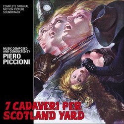 7 Cadaveri per Scotland Yard Bande Originale (Piero Piccioni) - Pochettes de CD