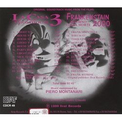 La Casa 3 - Ghosthouse / Frankenstein 2000 Bande Originale (Piero Montanari) - CD Arrire