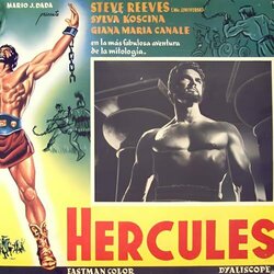 Hercules Bande Originale (Enzo Masetti) - Pochettes de CD