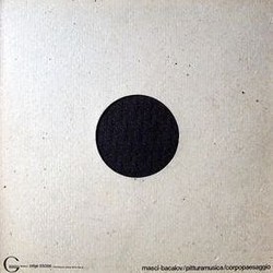 Pitturamusica / Corpopaesaggio Bande Originale (Luis Bacalov, Ennio Morricone) - Pochettes de CD