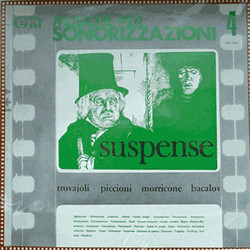 Musiche per Sonorizzazioni #4 Bande Originale (Luis Bacalov, Ennio Morricone, Piero Piccioni, Armando Trovajoli) - Pochettes de CD