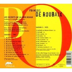 Les Secrets de la Mer Rouge Bande Originale (Franois de Roubaix) - CD Arrire