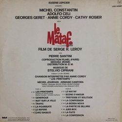 Le Mataf Bande Originale (Stelvio Cipriani) - CD Arrire