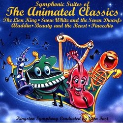 Symphonic Suites of the Animated Classics Bande Originale (Various Artists, Kingston Symphony) - Pochettes de CD