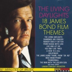 The Living Daylights - 18 James Bond Themes Bande Originale (John Barry, Bill Conti, Marvin Hamlisch, George Martin, Monty Norman) - Pochettes de CD