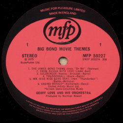 Big Bond Movie Themes Bande Originale (Burt Bacharach, John Barry, Paul McCartney, Monty Norman) - cd-inlay