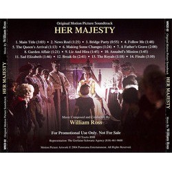 Her Majesty Bande Originale (William Ross) - CD Arrire
