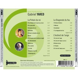 La Putain du roi / La Diagonale du fou / L'Instinct de l'ange Bande Originale (Gabriel Yared) - CD Arrire