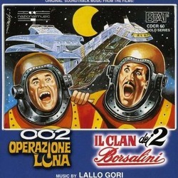 002 Operazione Luna / Il Clan dei due Borsalini Bande Originale (Lallo Gori) - Pochettes de CD