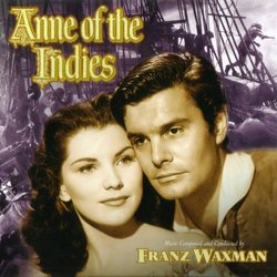 Anne of the Indies / Man on a Tightrope Bande Originale (Franz Waxman) - Pochettes de CD
