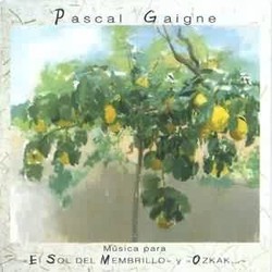 El Sol del membrillo Bande Originale (Pascal Gaigne) - Pochettes de CD