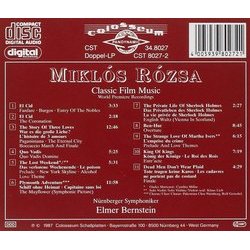 Mikls Rzsa: Hollywood Legend Bande Originale (Mikls Rzsa) - CD Arrire