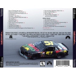Days of Thunder Bande Originale (David Coverdale, Hans Zimmer) - CD Arrire