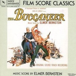 The Buccaneer Bande Originale (Elmer Bernstein) - Pochettes de CD