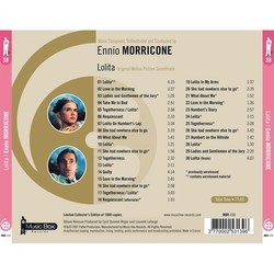 Lolita Bande Originale (Ennio Morricone) - Pochettes de CD
