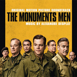 The Monuments Men Bande Originale (Alexandre Desplat) - Pochettes de CD
