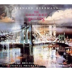 Bernard Herrmann: The Concert Suites Bande Originale (Bernard Herrmann) - Pochettes de CD