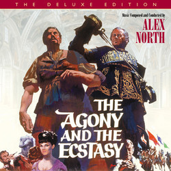 The Agony and the Ecstasy Bande Originale (Jerry Goldsmith, Alex North) - Pochettes de CD