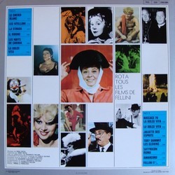 Rota: Toutes les Musiques de Film de Fellini Bande Originale (Nino Rota) - CD Arrire