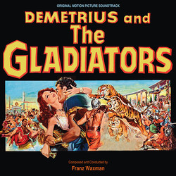 Demetrius and the Gladiators Bande Originale (Franz Waxman) - Pochettes de CD