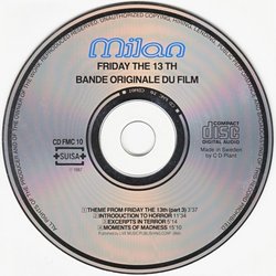 Meurtres En Trois Dimensions Bande Originale (Harry Manfredini, Michael Zager) - cd-inlay