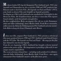The Best of 1990-1997 - Peter Gotthardt Bande Originale (Peter Gotthardt) - CD Arrire