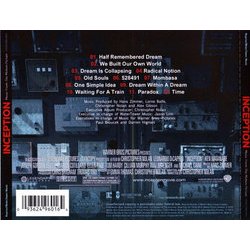 Inception Bande Originale (Hans Zimmer) - CD Arrire