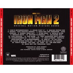 Iron Man 2 Bande Originale (John Debney) - CD Arrire