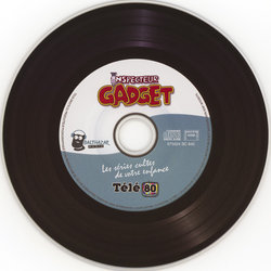 Inspecteur Gadget: 30me Anniversaire Bande Originale (Various Artists, Shuki Levy, Masami Ueda) - cd-inlay