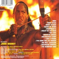 The Scorpion King Bande Originale (John Debney) - CD Arrire