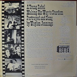 Nashville Rebel Bande Originale (Waylon Jennings) - CD Arrire