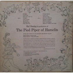 The Pied Piper of Hamelin Bande Originale (Original Cast, Edvard Grieg, Irving Taylor) - CD Arrire