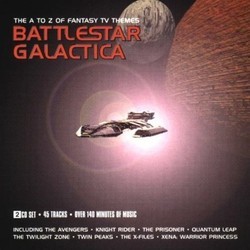 Battlestar Galactica - The A to Z of Fantasy TV Themes Bande Originale (Various Artists) - Pochettes de CD