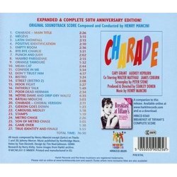 Charade - 50th Anniversary Edition Bande Originale (Henry Mancini) - CD Arrire