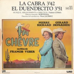 La Chvre Bande Originale (Vladimir Cosma) - CD Arrire