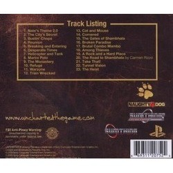 Uncharted 2: Among Thieves Bande Originale (Greg Edmonson) - CD Arrire