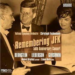 Remembering JFK Bande Originale (Leonard Bernstein, George Gershwin, Peter Lieberson) - Pochettes de CD