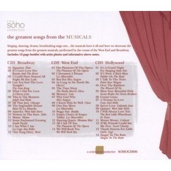 The Greatest Songs From The Musicals Bande Originale (Various Artists, Various Artists, Various Artists) - CD Arrire
