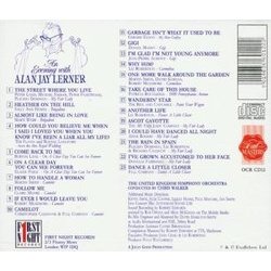 An Evening with Alan Jay Lerner Bande Originale (Various Artists, Alan Jay Lerner ) - CD Arrire