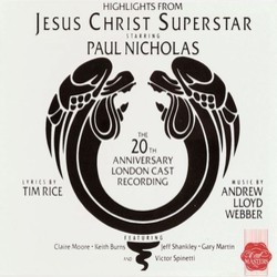 Jesus Christ Superstar - 20th Anniversary Bande Originale (Andrew Lloyd Webber, Tim Rice) - Pochettes de CD