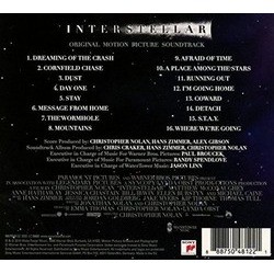 Interstellar Bande Originale (Hans Zimmer) - CD Arrire