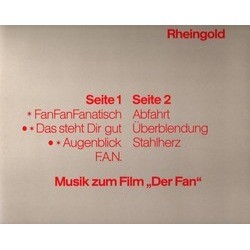 Der Fan Bande Originale ( Rheingold) - CD Arrire