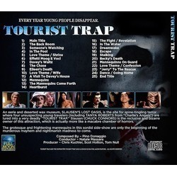 Tourist Trap Bande Originale (Pino Donaggio) - CD Arrire