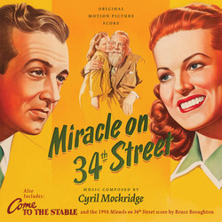Miracle on 34th Street / Come to the Stable Bande Originale (Bruce Broughton, Cyril Mockridge) - Pochettes de CD