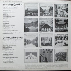 Die Trapp-Familie / Heimat deine Lieder Bande Originale (Franz Grothe, Rolf Wilhelm) - CD Arrire