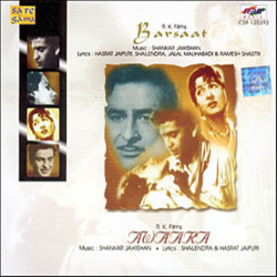 Barsaat and Awaara Bande Originale (Shailendra , Shankar Jaikishan, Hasrat Jaipuri, Jalal Malihabadi, Ramesh Shastri) - Pochettes de CD