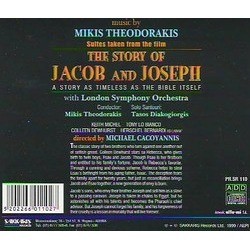 The Story of Jacob and Joseph Bande Originale (Mikis Theodorakis) - CD Arrire