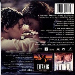 Music from Back to Titanic Bande Originale (James Horner) - CD Arrire