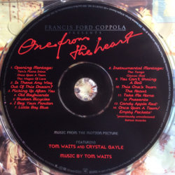 One from the Heart Bande Originale (Crystal Gayle, Tom Waits) - cd-inlay